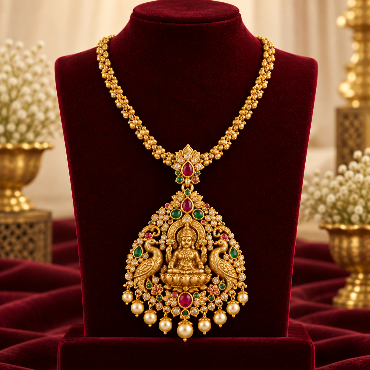 Finely detailed silver pendants
